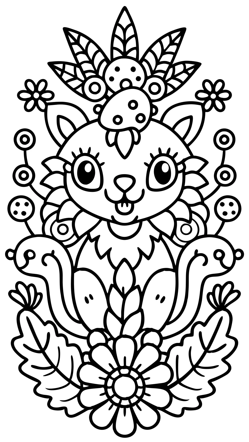 colored in coloring pages